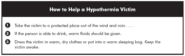 How to Help a Hypothermia Victim