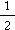 one half fraction